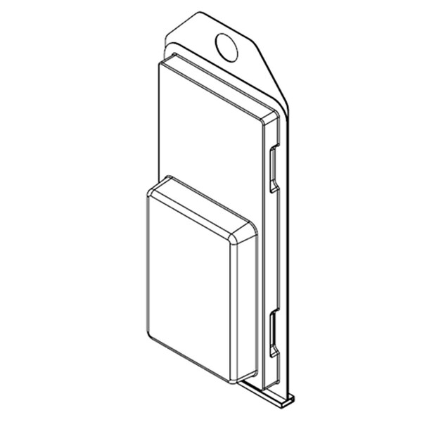 Visipak Thermoform-CLAMSHELL-#70-5.063-2.063-2.187-1.487-0.360-0.015-CLEAR-STOCK-L12193 77TFM - main